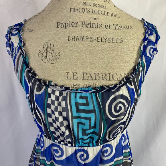 Diane Von Furstenberg Gene Geometric Silk Dress - Picture 7 of 10